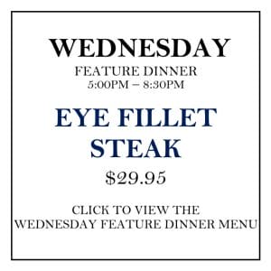 Wednesday Eye Fillet Steak